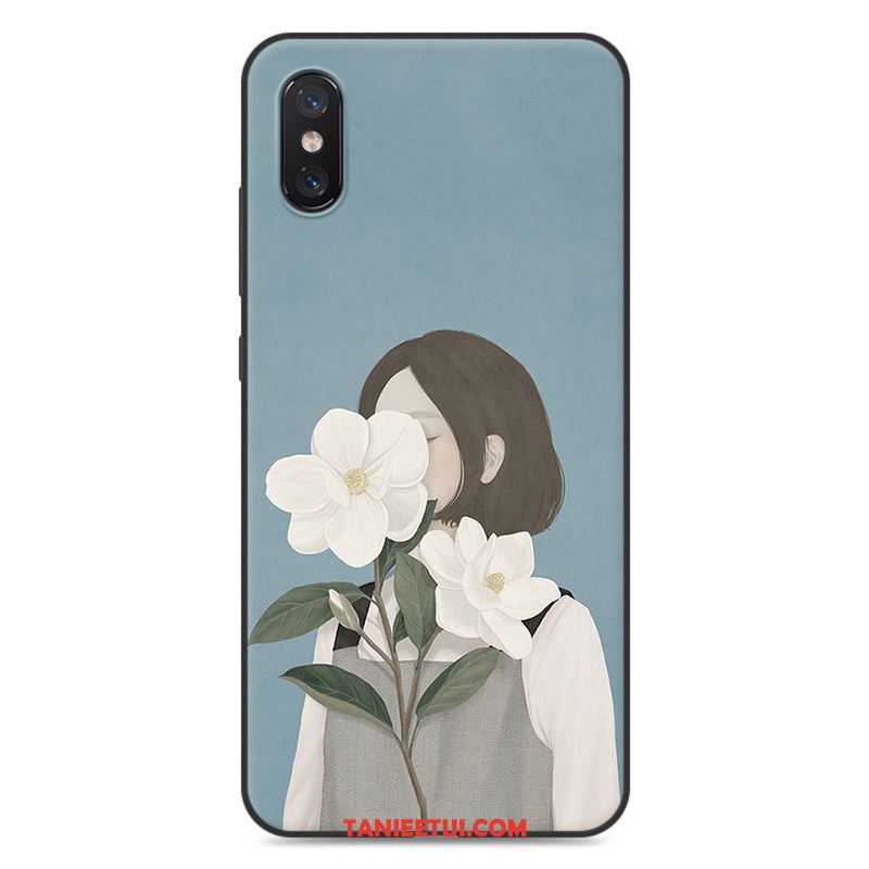 Etui Xiaomi Mi 8 Pro All Inclusive Silikonowe Wzór, Pokrowce Xiaomi Mi 8 Pro Biały Miękki Telefon Komórkowy Beige