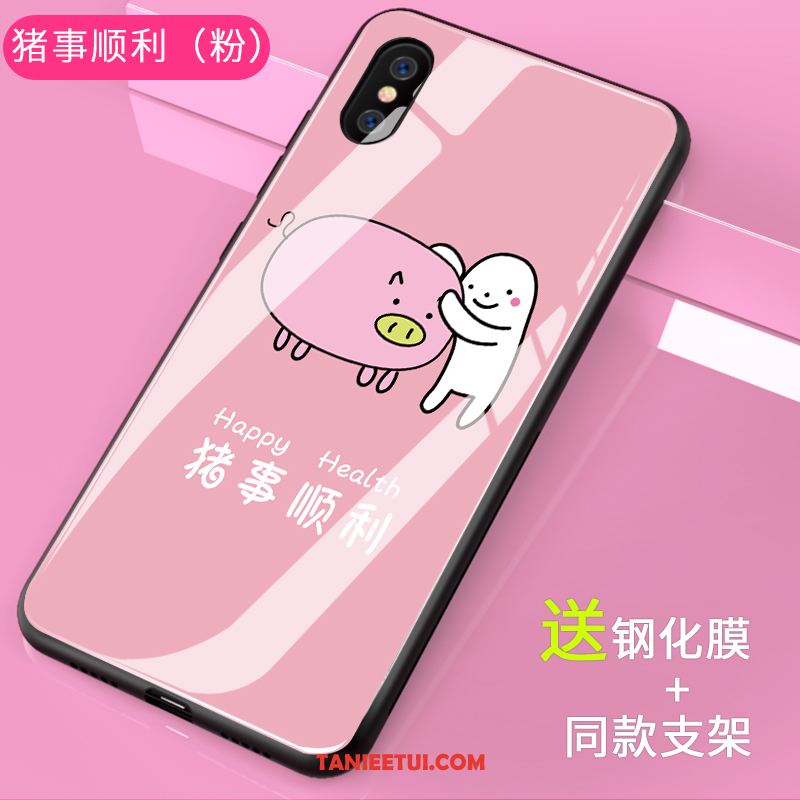 Etui Xiaomi Mi 8 Pro Anti-fall Żółty Mały, Obudowa Xiaomi Mi 8 Pro Kreskówka Wzór Tendencja Beige