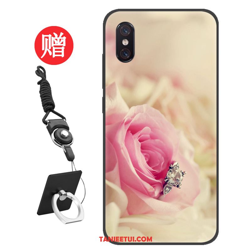 Etui Xiaomi Mi 8 Pro Filmy Ochraniacz Kreatywne, Obudowa Xiaomi Mi 8 Pro Czerwony Wzór Osobowość Beige