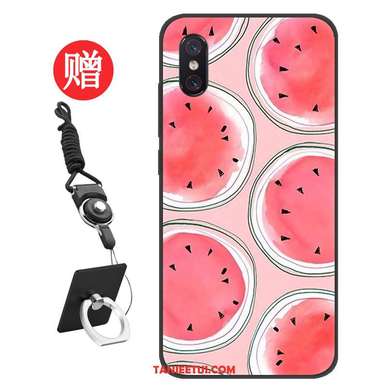 Etui Xiaomi Mi 8 Pro Filmy Ochraniacz Kreatywne, Obudowa Xiaomi Mi 8 Pro Czerwony Wzór Osobowość Beige