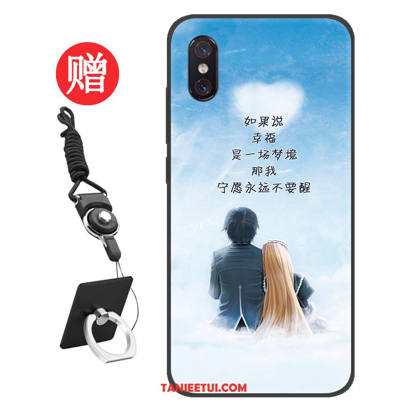 Etui Xiaomi Mi 8 Pro Filmy Ochraniacz Kreatywne, Obudowa Xiaomi Mi 8 Pro Czerwony Wzór Osobowość Beige