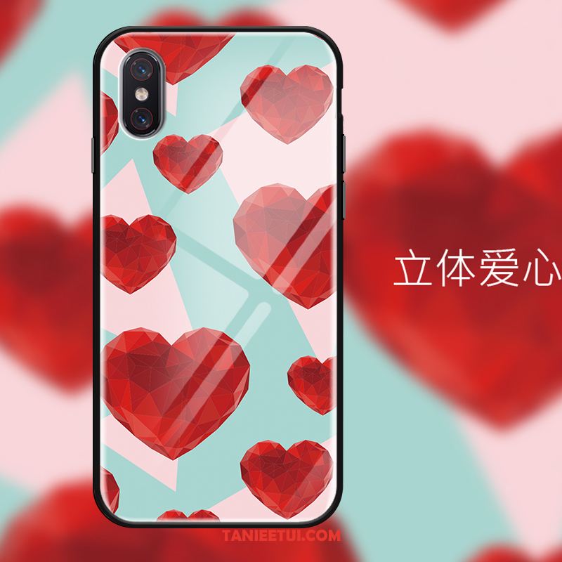 Etui Xiaomi Mi 8 Pro Lustro Telefon Komórkowy Młodzież, Futerał Xiaomi Mi 8 Pro Wzór Wiszące Ozdoby Student Beige