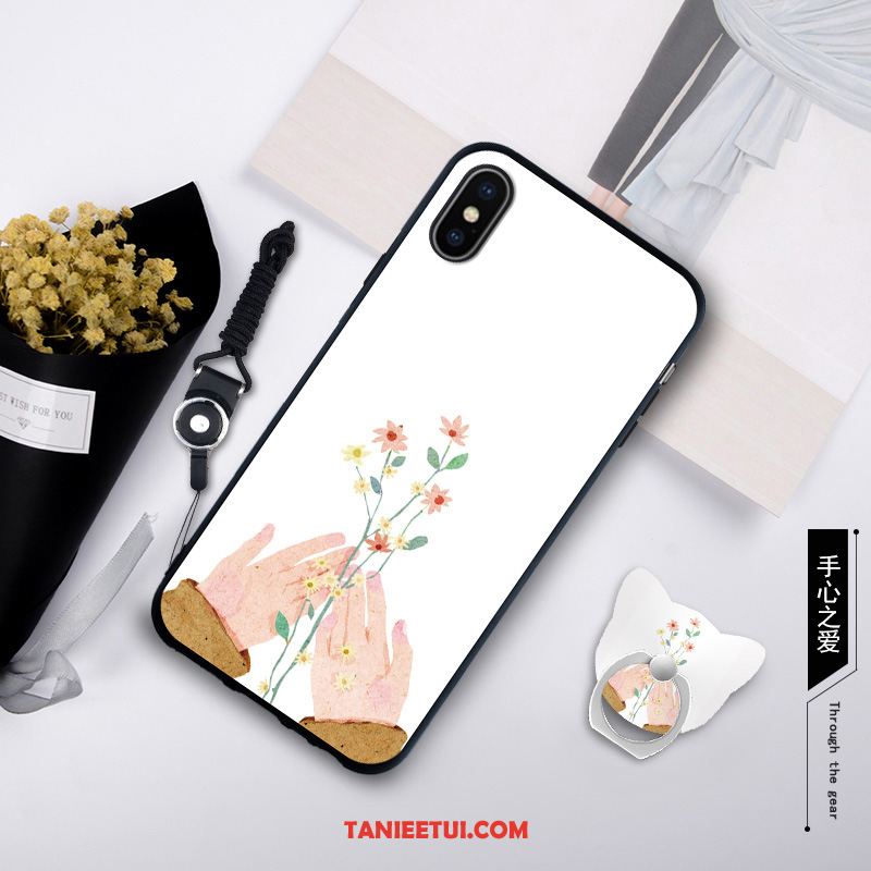 Etui Xiaomi Mi 8 Pro Mały Silikonowe Moda, Obudowa Xiaomi Mi 8 Pro Wzór Modna Marka Anti-fall Beige