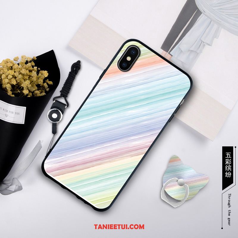 Etui Xiaomi Mi 8 Pro Mały Silikonowe Moda, Obudowa Xiaomi Mi 8 Pro Wzór Modna Marka Anti-fall Beige