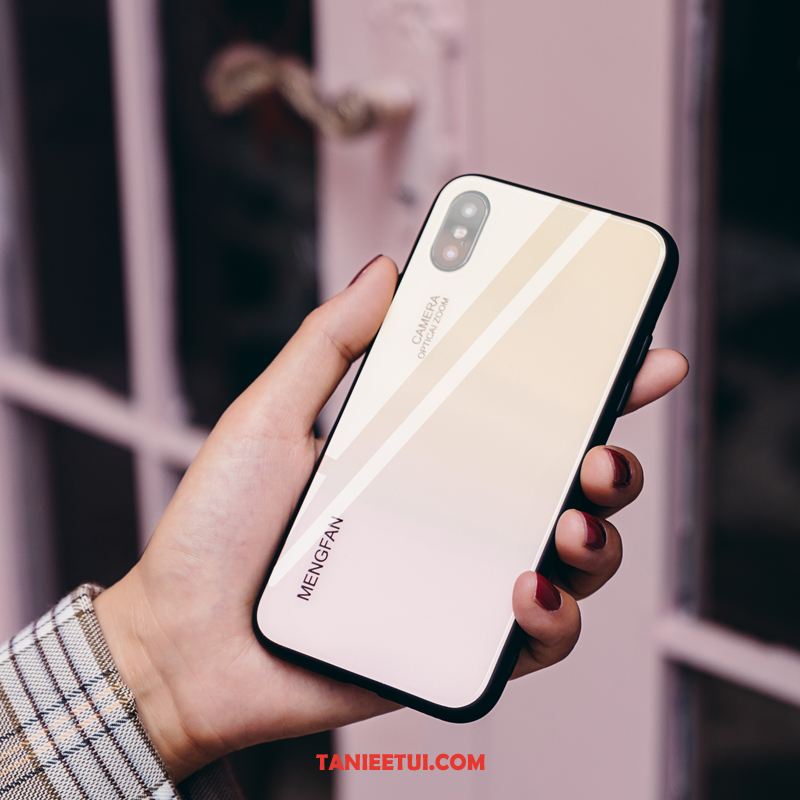 Etui Xiaomi Mi 8 Pro Modna Marka Czerwony Netto Lustro, Obudowa Xiaomi Mi 8 Pro Kreatywne Osobowość Europa