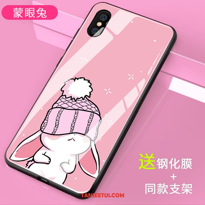 Etui Xiaomi Mi 8 Pro Młodzież Telefon Komórkowy Różowe, Futerał Xiaomi Mi 8 Pro All Inclusive Zakochani Wzór Beige