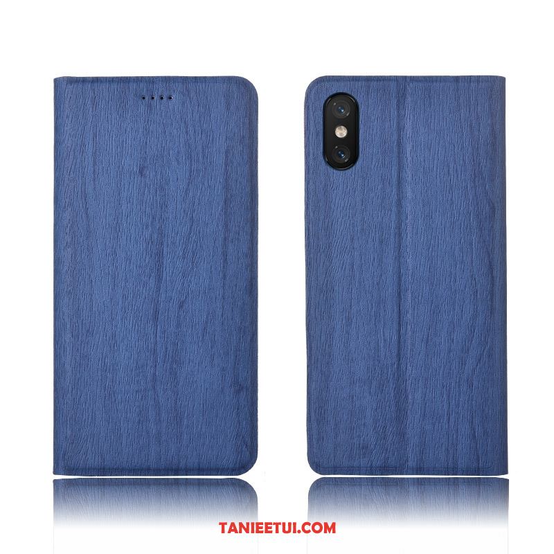 Etui Xiaomi Mi 8 Pro Ochraniacz Skórzany Futerał Wzór, Pokrowce Xiaomi Mi 8 Pro Nowy Miękki Klapa Beige