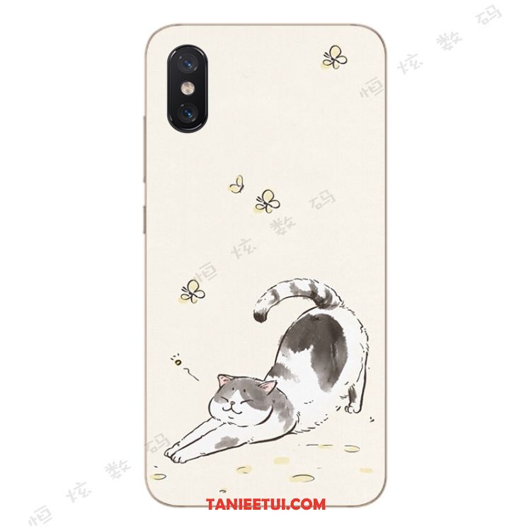 Etui Xiaomi Mi 8 Pro Piękny Mały Ochraniacz, Futerał Xiaomi Mi 8 Pro Anti-fall Sztuka All Inclusive Beige