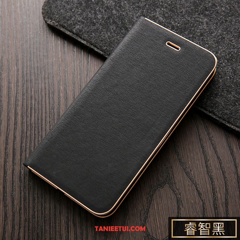 Etui Xiaomi Mi 8 Pro Skórzany Futerał All Inclusive Telefon Komórkowy, Futerał Xiaomi Mi 8 Pro Anti-fall Ochraniacz Czarny