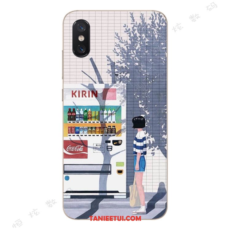 Etui Xiaomi Mi 8 Pro Wzór Anti-fall Wysoki, Obudowa Xiaomi Mi 8 Pro Telefon Komórkowy Miękki Mały Beige