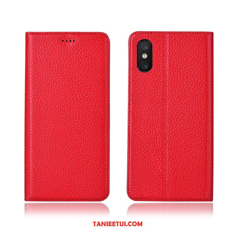 Etui Xiaomi Mi 8 Pro Wzór Silikonowe All Inclusive, Pokrowce Xiaomi Mi 8 Pro Miękki Litchi Ochraniacz Braun Beige