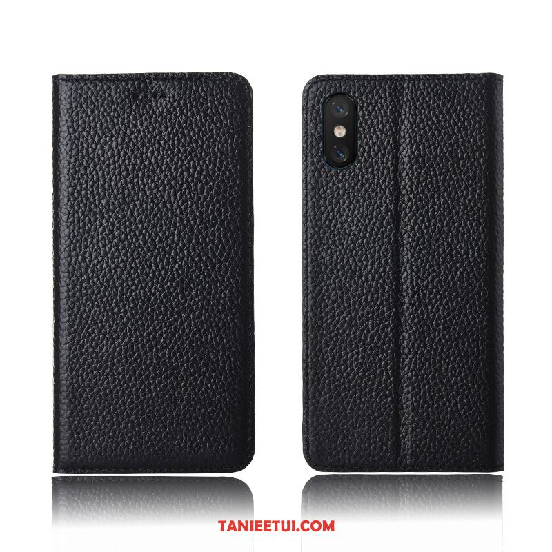 Etui Xiaomi Mi 8 Pro Wzór Silikonowe All Inclusive, Pokrowce Xiaomi Mi 8 Pro Miękki Litchi Ochraniacz Braun Beige