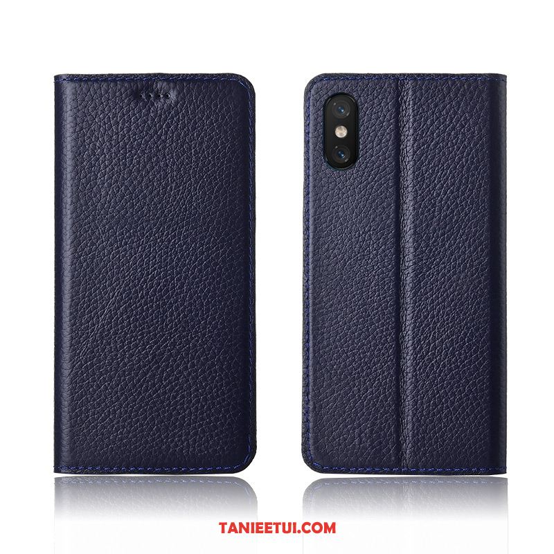 Etui Xiaomi Mi 8 Pro Wzór Silikonowe All Inclusive, Pokrowce Xiaomi Mi 8 Pro Miękki Litchi Ochraniacz Braun Beige