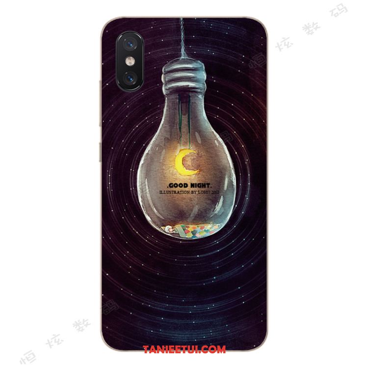 Etui Xiaomi Mi 8 Pro Żółty Wzór Anti-fall, Obudowa Xiaomi Mi 8 Pro Miękki Tendencja Silikonowe Beige