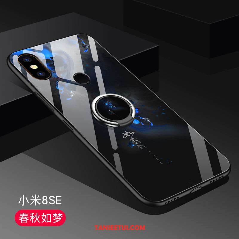 Etui Xiaomi Mi 8 Se All Inclusive Magnetyzm Tendencja, Obudowa Xiaomi Mi 8 Se Czerwony Szkło Hartowane Nowy Beige
