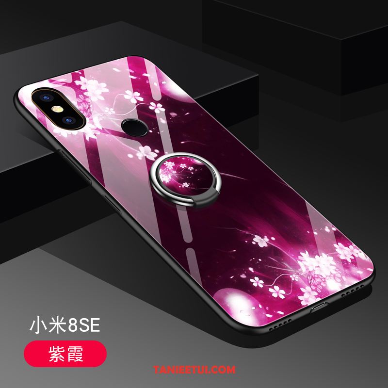 Etui Xiaomi Mi 8 Se All Inclusive Magnetyzm Tendencja, Obudowa Xiaomi Mi 8 Se Czerwony Szkło Hartowane Nowy Beige