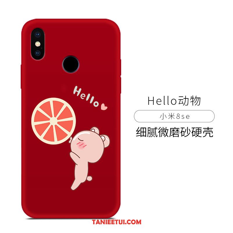 Etui Xiaomi Mi 8 Se Anti-fall Zakochani Proste, Obudowa Xiaomi Mi 8 Se Kolor All Inclusive Piękny Beige