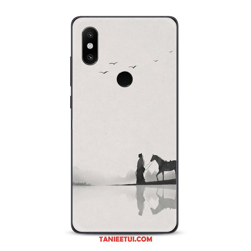 Etui Xiaomi Mi 8 Se Chiński Styl Sztuka Mały, Obudowa Xiaomi Mi 8 Se Atrament Tendencja Telefon Komórkowy Beige