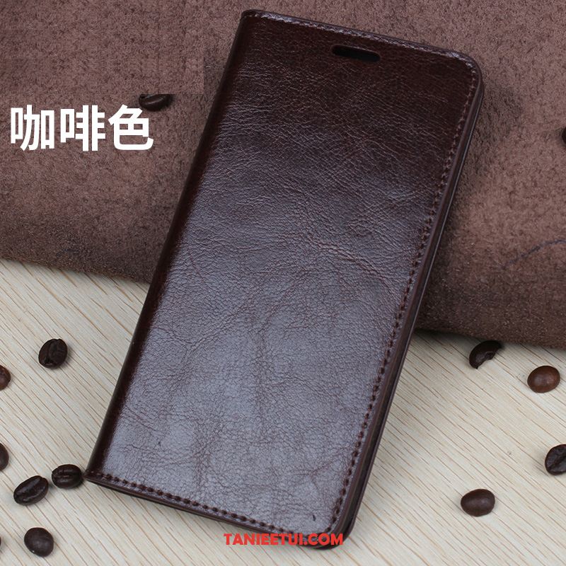 Etui Xiaomi Mi 8 Se Jakość Anti-fall Skóra Bydlęca, Obudowa Xiaomi Mi 8 Se Skórzany Futerał Prawdziwa Skóra Mały Braun Beige