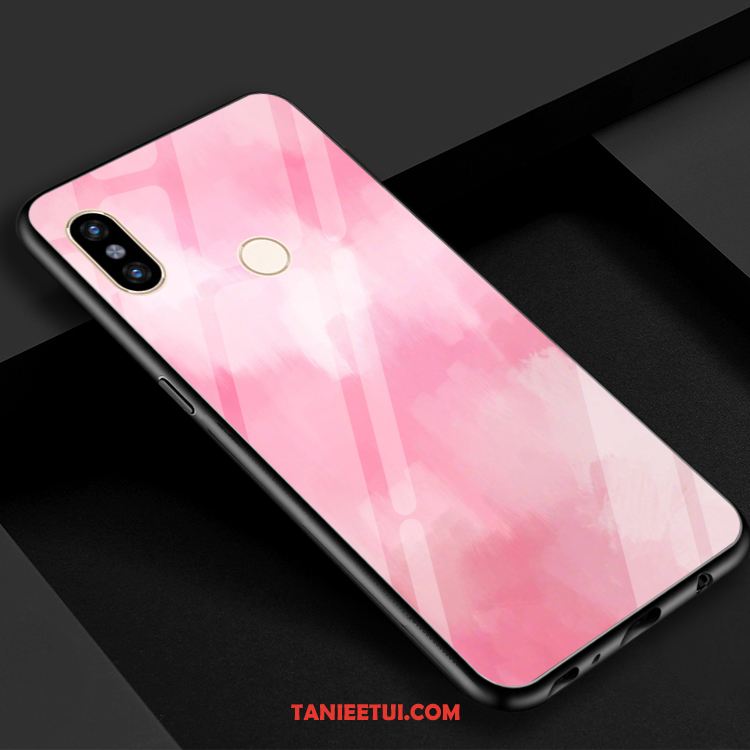 Etui Xiaomi Mi 8 Se Mały Lustro Fioletowy, Futerał Xiaomi Mi 8 Se Zielony Żółty Gradient Beige