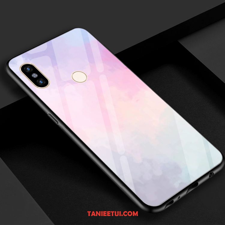 Etui Xiaomi Mi 8 Se Mały Lustro Fioletowy, Futerał Xiaomi Mi 8 Se Zielony Żółty Gradient Beige