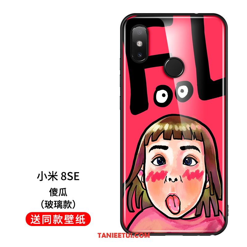 Etui Xiaomi Mi 8 Se Mały Zakochani Telefon Komórkowy, Pokrowce Xiaomi Mi 8 Se All Inclusive Osobowość Oryginalny Beige