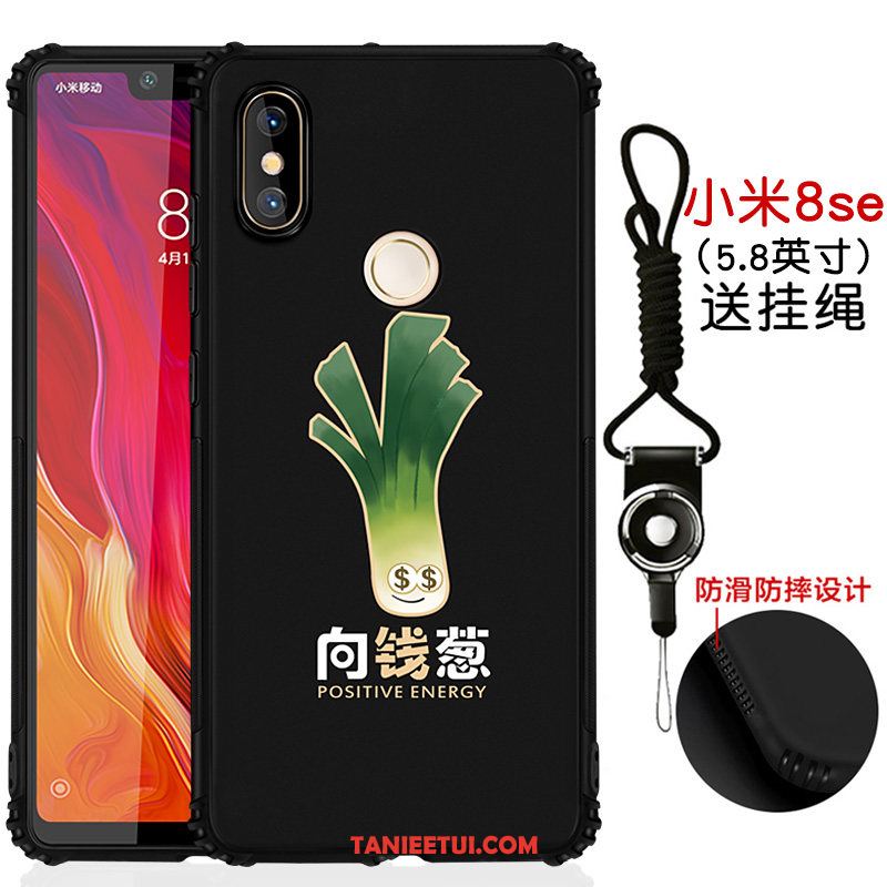 Etui Xiaomi Mi 8 Se Osobowość Proste Modna Marka, Obudowa Xiaomi Mi 8 Se Czerwony Netto Tendencja Anti-fall Beige