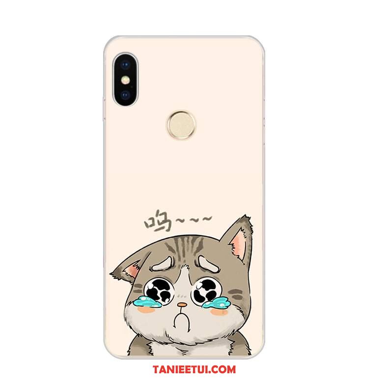 Etui Xiaomi Mi 8 Se Relief Kreskówka Mały, Pokrowce Xiaomi Mi 8 Se Miękki All Inclusive Czerwony Beige