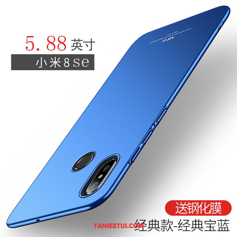 Etui Xiaomi Mi 8 Se Telefon Komórkowy Trudno Anti-fall, Obudowa Xiaomi Mi 8 Se Osobowość Nubuku Tendencja Beige