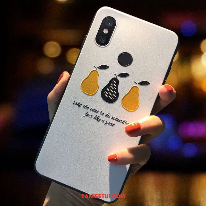 Etui Xiaomi Mi 8 Tendencja Żółty Silikonowe, Obudowa Xiaomi Mi 8 Telefon Komórkowy All Inclusive Miękki Beige