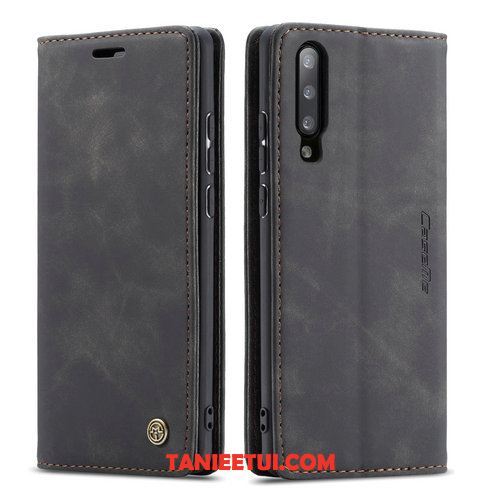 Etui Xiaomi Mi 9 Lite Magnetyzm All Inclusive Kreatywne, Obudowa Xiaomi Mi 9 Lite Czarny Czerwony Biznes Beige