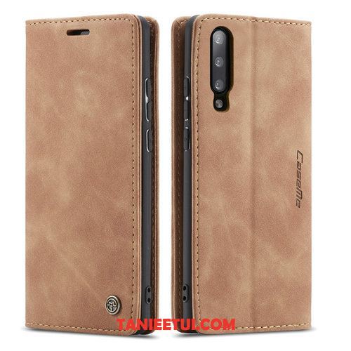 Etui Xiaomi Mi 9 Lite Magnetyzm All Inclusive Kreatywne, Obudowa Xiaomi Mi 9 Lite Czarny Czerwony Biznes Beige