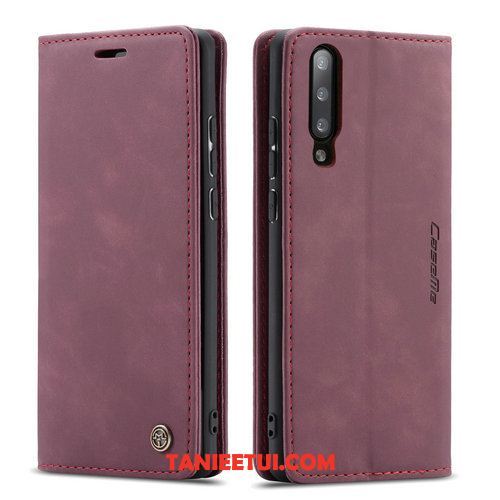 Etui Xiaomi Mi 9 Lite Magnetyzm All Inclusive Kreatywne, Obudowa Xiaomi Mi 9 Lite Czarny Czerwony Biznes Beige