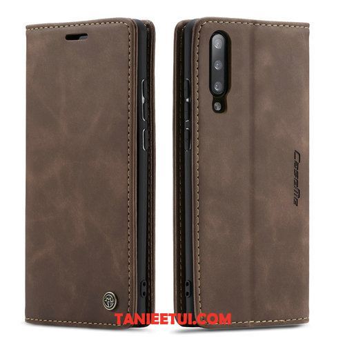 Etui Xiaomi Mi 9 Lite Magnetyzm All Inclusive Kreatywne, Obudowa Xiaomi Mi 9 Lite Czarny Czerwony Biznes Beige