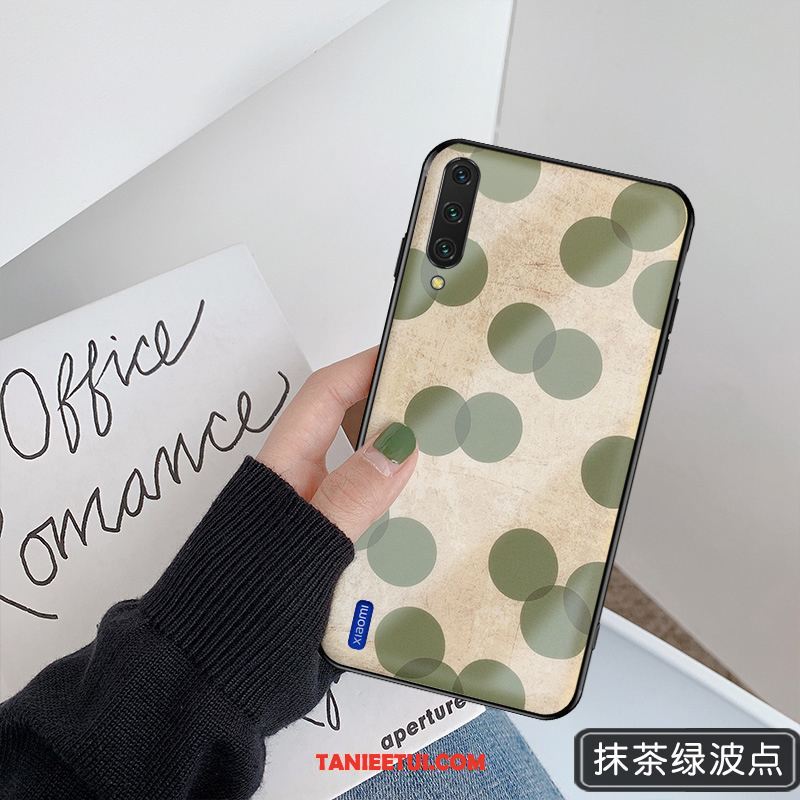 Etui Xiaomi Mi 9 Lite Modna Marka Mały Lustro, Pokrowce Xiaomi Mi 9 Lite Anti-fall Telefon Komórkowy Cienkie Beige