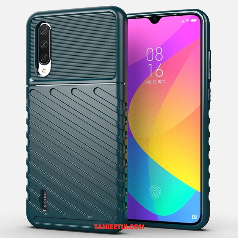 Etui Xiaomi Mi 9 Lite Silikonowe Mały All Inclusive, Pokrowce Xiaomi Mi 9 Lite Telefon Komórkowy Filmy Trzy Mechanizmy Obronne Beige