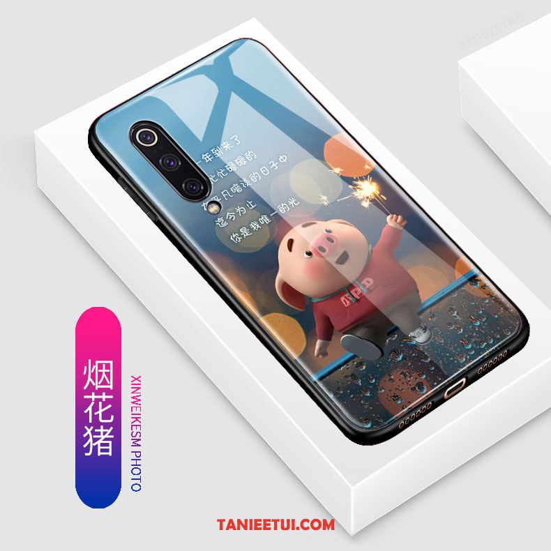 Etui Xiaomi Mi 9 Nubuku Piękny Kreskówka, Obudowa Xiaomi Mi 9 Telefon Komórkowy Kreatywne Ładny Beige