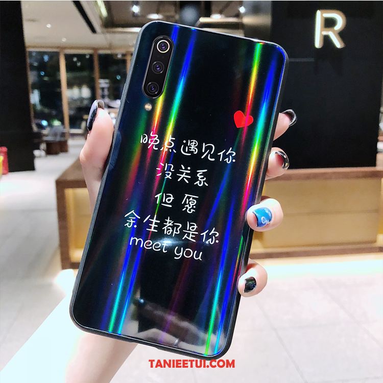 Etui Xiaomi Mi 9 Se Kolorowe Telefon Komórkowy Szkło Hartowane, Futerał Xiaomi Mi 9 Se Biały Ochraniacz Piękny Beige