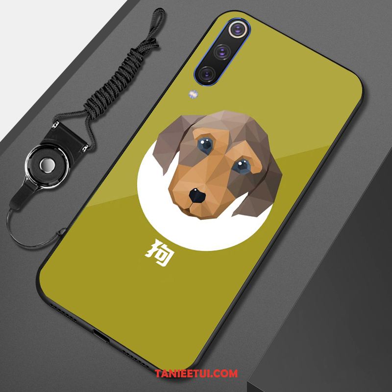 Etui Xiaomi Mi 9 Se Kreatywne Tendencja Pomarańczowy, Futerał Xiaomi Mi 9 Se All Inclusive Telefon Komórkowy Relief Beige