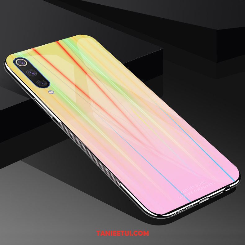 Etui Xiaomi Mi 9 Se Mały Ochraniacz Szkło, Pokrowce Xiaomi Mi 9 Se Kolor Moda Purpurowy Beige