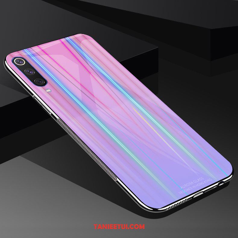 Etui Xiaomi Mi 9 Se Mały Ochraniacz Szkło, Pokrowce Xiaomi Mi 9 Se Kolor Moda Purpurowy Beige