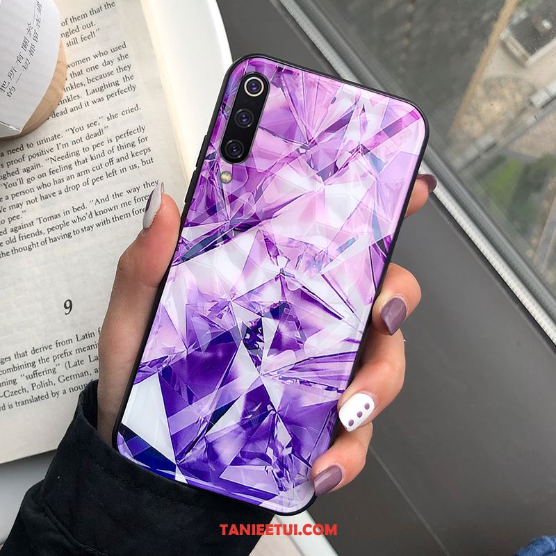 Etui Xiaomi Mi 9 Se Niebieski Wzór Telefon Komórkowy, Futerał Xiaomi Mi 9 Se Wiszące Ozdoby Purpurowy Kreatywne Beige