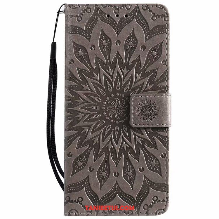 Etui Xiaomi Mi 9 Se Ochraniacz Skórzany Futerał Wiszące Ozdoby, Obudowa Xiaomi Mi 9 Se Różowe Złoto Mały Miękki Beige