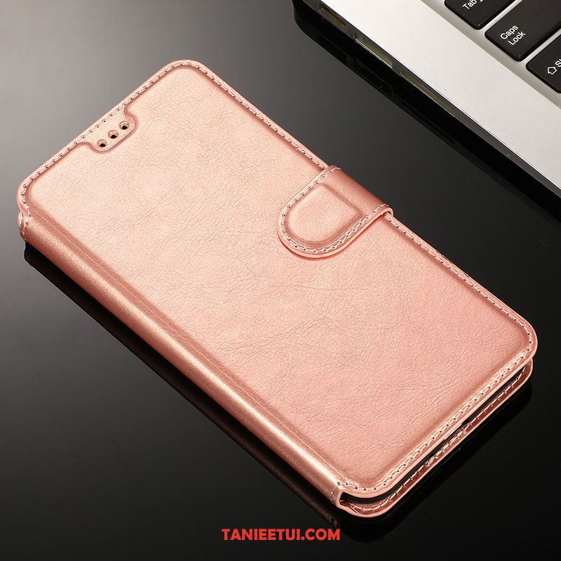 Etui Xiaomi Mi 9t Miękki Ochraniacz Szkło Hartowane, Obudowa Xiaomi Mi 9t Mały Klapa Telefon Komórkowy Braun Beige