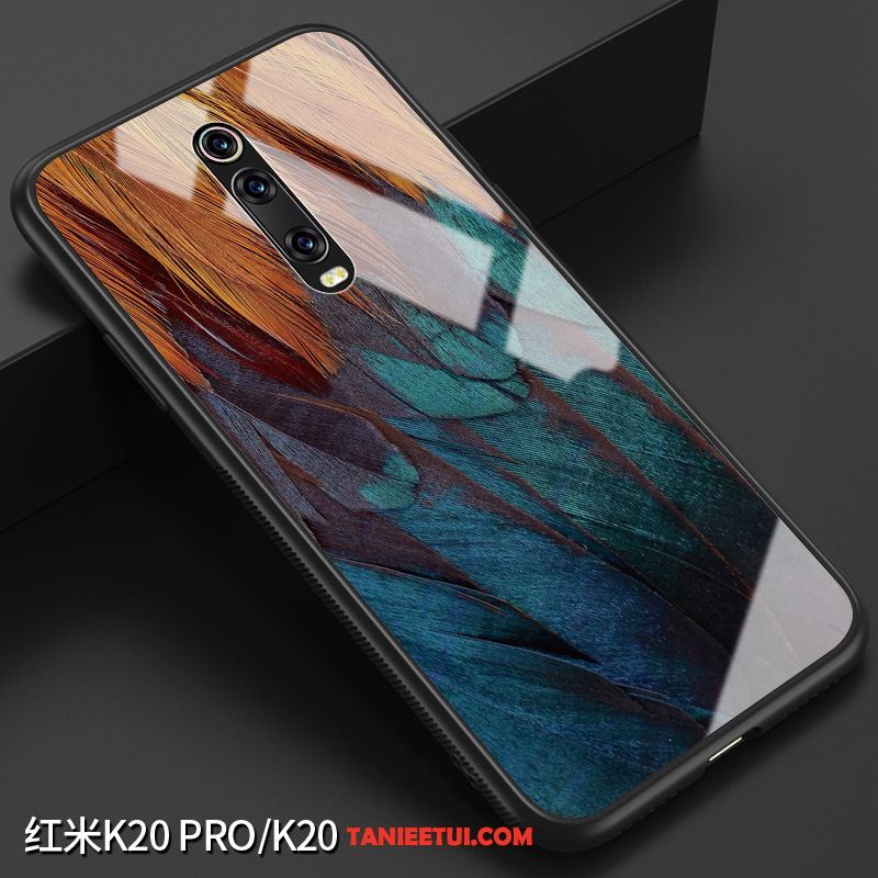 Etui Xiaomi Mi 9t Pro Duży Czerwony Osobowość, Obudowa Xiaomi Mi 9t Pro Anti-fall Silikonowe Ochraniacz Beige