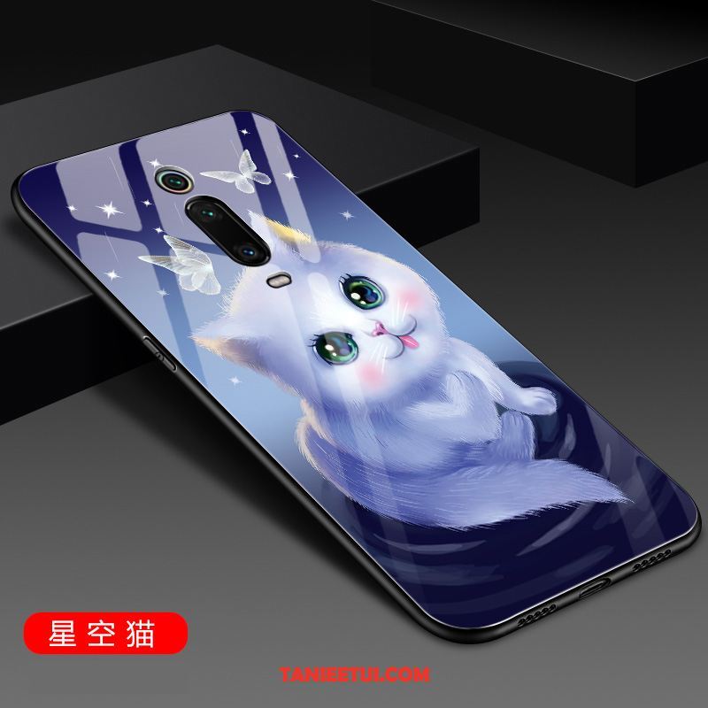 Etui Xiaomi Mi 9t Pro Moda Nowy Anti-fall, Pokrowce Xiaomi Mi 9t Pro Szkło Hartowane Miękki Mały Beige