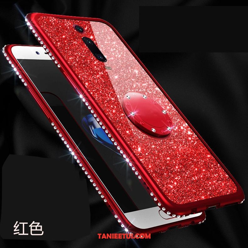 Etui Xiaomi Mi 9t Pro Purpurowy Poszycie Czerwony, Obudowa Xiaomi Mi 9t Pro Proszek Luksusowy Mały Beige
