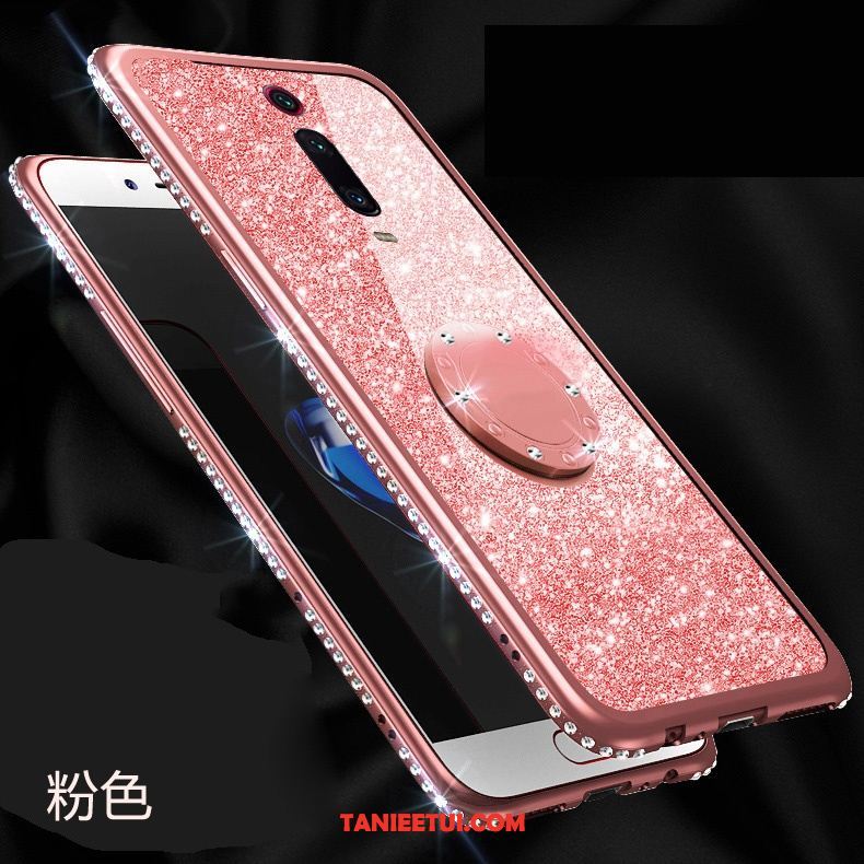 Etui Xiaomi Mi 9t Pro Purpurowy Poszycie Czerwony, Obudowa Xiaomi Mi 9t Pro Proszek Luksusowy Mały Beige