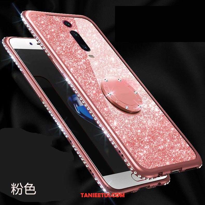 Etui Xiaomi Mi 9t Pro Purpurowy Poszycie Czerwony, Obudowa Xiaomi Mi 9t Pro Proszek Luksusowy Mały Beige