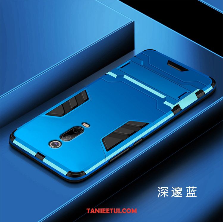 Etui Xiaomi Mi 9t Proste All Inclusive Szary, Futerał Xiaomi Mi 9t Wspornik Telefon Komórkowy Pancerz Beige